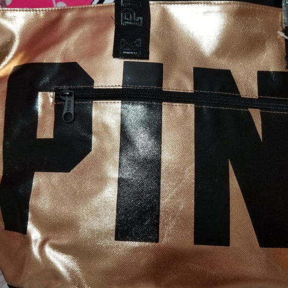NWT!  Pink Victoria's Secret tote bag - Picture 2 of 8
